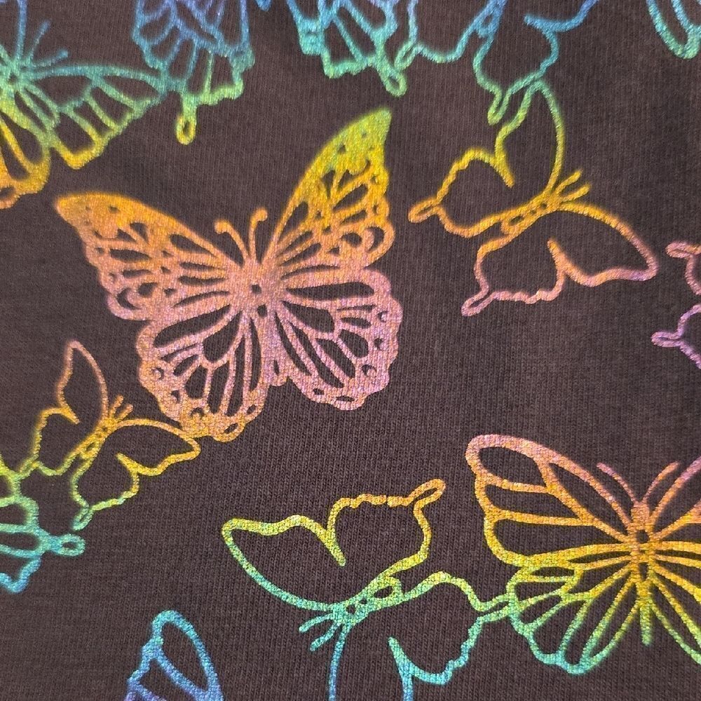 Wonder Nation Multicolor Butterfly Leggings - Picture 3 of 4